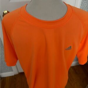 Adidas Vibrant Orange Men’s Sports Tee